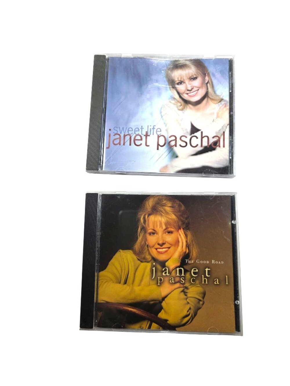 Janet Paschal Christian Gospel Music CDs "Sweet Life" & "The Good Road" Set